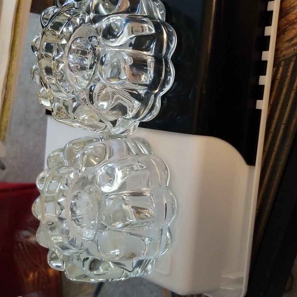 Crystal Candle holders